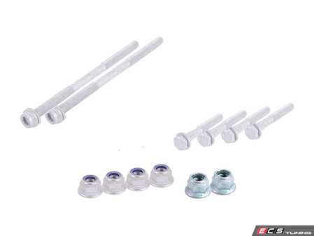 ES#2712652 - WHT002479KT - Rear Lower Control Arm Hardware Kit - Includes all of the lower control arm securing hardware - Genuine Volkswagen Audi - Audi