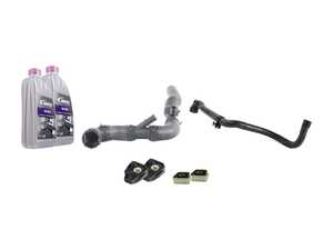ES#2581551 - 1J0122051AMKT - ECS Radiator Installation Kit - Includes radiator mounts and hoses for a simple installation - Assembled By ECS - Volkswagen