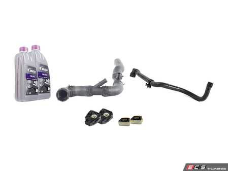 ES#2581551 - 1J0122051AMKT - ECS Radiator Installation Kit - Includes radiator mounts and hoses for a simple installation - Assembled By ECS - Volkswagen