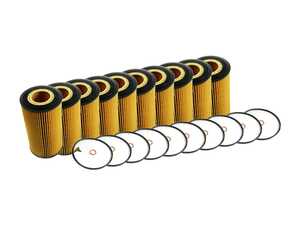 ES#1892617 - 11427510717 - Oil Filter - 10 Pack - Stock Up And SAVE! - Includes all related gaskets - Genuine BMW - BMW