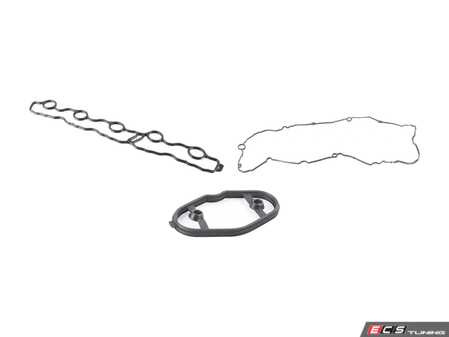 ES#4818017 - 11128633750KT - Valve Cover Gasket Kit - Everything needed to replace your valve cover gasket! - Assembled By ECS - BMW