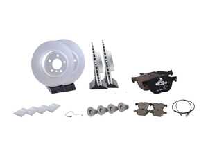 ES#2777444 - 34116793244KT4 - Front And Rear Brake Service Kit  - Featuring all OEM components - Genuine BMW - BMW
