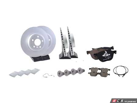 ES#2777444 - 34116793244KT4 - Front And Rear Brake Service Kit  - Featuring all OEM components - Genuine BMW - BMW