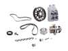 ES#4338436 - 06F198003B7KT1 - Ultimate Plus Timing Belt Kit - Black Pulley - Get the best timing belt kit with the added benefits of the Quick-Spool under drive pulley - Assembled By ECS - Audi