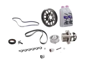 Ultimate Plus Timing Belt Kit - Black Pulley