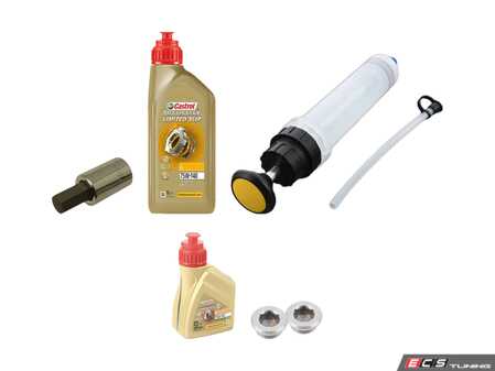 ES#4361555 - 33117525064KT3 - Differential Service Kit - With Service Tools  - All you need in one package for scheduled differential maintenance! - Assembled By ECS - BMW