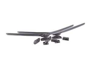 ES#3449145 - HBBKKT2 - Cleantech Wiper Blade Set - Feature graphite natural rubber and easy-change connectors - Hella - Audi