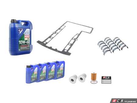 ES#3714248 - 112478380887KT8 -  BE Bearings Performance Rod Bearing Replacement Kit (no Rod Bolts) - Assembled By ECS - BMW