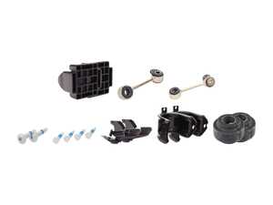 ES#2769980 - 2103230440KT - Front Sway Bar Installation Kit - Includes new bushings, brackets, hardware, shims and end links - Genuine Mercedes Benz - Mercedes Benz