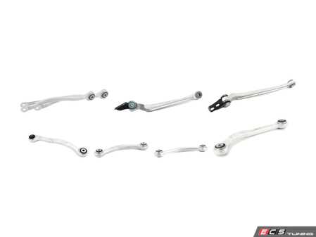 ES#3660477 - 2113503106KT2 - W211 8 Piece Rear Control Arm Refresh Kit - Featuring Meyle Control Arms to replace all 8 rear arms on your Mercedes-Benz - Assembled By ECS - Mercedes Benz