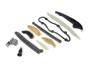 ES#4820536 - 06L103483AKT2 - Basic Timing Chain Kit - Includes chains, tensioners, and rails - Assembled By ECS - Volkswagen