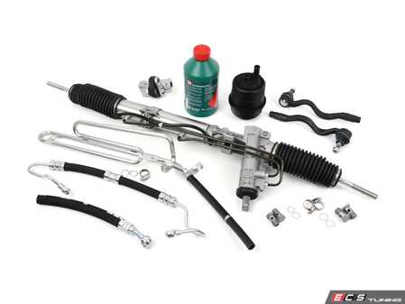 ES#4045263 - 32411141953KT5 - Power Steering rack Kit - Includes new 2.7 turn-to-lock ratio rack and every thing to install it! - Assembled By ECS - BMW