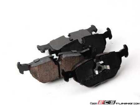 ES#2162655 - EUR396A - Rear Euro Ceramic Brake Pad Set - Offers excellent pedal feedback, low dust, and smooth initial bite. A favorite among BMW enthusiasts. - Akebono - BMW