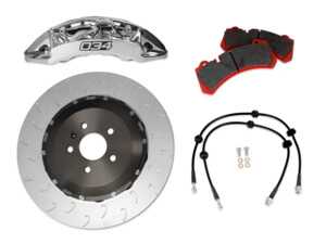 ES#5444894 - 034-301-0008-NK - 034Motorsport RS+ Big Brake Package - Nickel - Features massive 8-piston billet calipers and 390mm 2-piece floating rotors to deliver motorsport-grade stopping power and fade-free performance for the street or track. - 034Motorsport - Audi