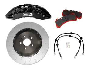 ES#5444895 - 034-301-0008-BK - 034Motorsport RS+ Big Brake Package - Black - Features massive 8-piston billet calipers and 390mm 2-piece floating rotors to deliver motorsport-grade stopping power and fade-free performance for the street or track. - 034Motorsport - Audi