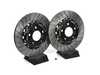 ES#5457620 - 050887LA01KT2 - Performance Rear Brake Service Kit - Featuring ECS two-piece lightweight slotted rotors and ECS EP24 Enthusiast Performance pads! - Assembled By ECS - Audi