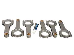 ES#4905099 - SCR6843-6 - Carrillo Porsche 996/997 3.6L/3.8L Non-Turbo Pro-H 3/8 WMC Bolt Connecting Rods - Set Of 6 - With H11 WMC fasteners - CP Carrillo - Porsche