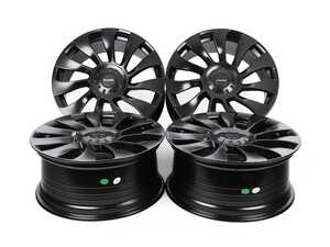 ES#5424686 - uberturbineKT - EVANNEX Uberturbine 19x8.5 5x114.3 ET35 CB64.1 Satin Black Set Of 4 - EVANNEX - 