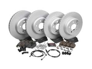 ES#4793947 - CRK6023 - Z23 Evolution Sport Fully Coated Rotor Brake Kit - The perfect blend of style, performance, and reliability. - Power Stop - BMW
