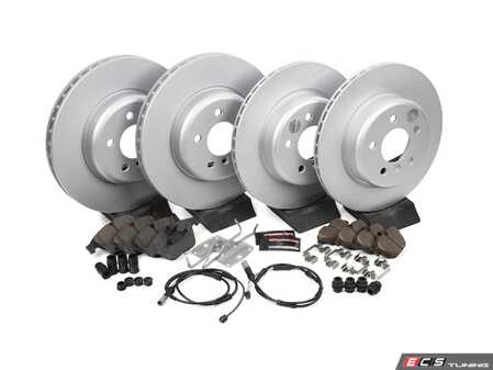 ES#4793947 - CRK6023 - Z23 Evolution Sport Fully Coated Rotor Brake Kit - The perfect blend of style, performance, and reliability. - Power Stop - BMW