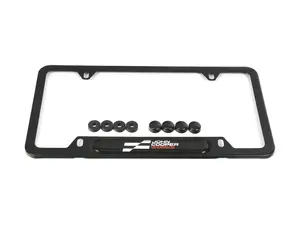 MINI NEW JCW Logo License Plate Frame - Black - Priced Each