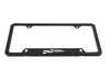 ES#5395724 - 51805B7B7C7 - MINI NEW JCW Logo License Plate Frame - Black - Priced Each - Add the John Cooper Works logo to your plate - Genuine MINI - MINI