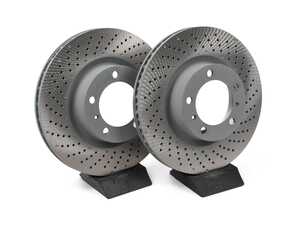 ES#4708393 - 99735140101KT4 - Front Brake Rotors - Pair (330x28) - Restore the stopping power in your vehicle. OEM Supplier! - SHW Performance - Porsche