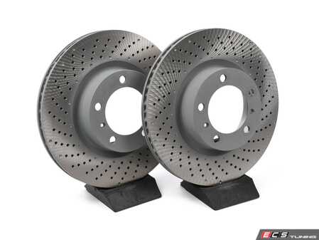 ES#4708393 - 99735140101KT4 - Front Brake Rotors - Pair (330x28) - Restore the stopping power in your vehicle. OEM Supplier! - SHW Performance - Porsche