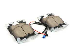 ES#4872122 - EUR1867 - Front Euro Ceramic Brake Pad Set - Offers excellent pedal feedback, low dust, and smooth initial bite. A favorite among BMW enthusiasts. - Akebono - BMW
