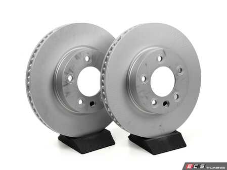 ES#5425530 - 7L6615301PKT - Front Brake Rotors - Pair (330mm) - Restore the stopping power in your vehicle. - SHW Performance - Volkswagen Porsche
