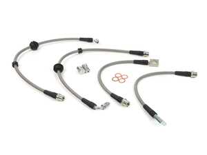 ES#4046127 - JHM-SBLK1600 - Front & Rear Stainless Steel Brake Line Kit - High-Quality, DOT approved stainless brake lines to replace the factory hoses on your RS4 - JH Motorsports  - Audi