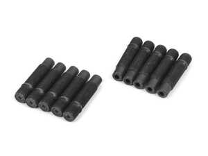ES#4662453 - 56mmhalfsetKT - Stud Conversion Kit - 56mm - Half Set - 10 total studs, 48mm in length for M14x1.5 nuts. Accommodates up to 10mm spacers for most applications. - ECS - Audi Volkswagen
