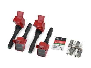 ES#5445218 - EV04ISKT1 - Evo4 Performance Ignition Service Kit - Features APR Upgraded Ignition Coils and APR Iridium Pro Spark Plugs, ensuring a stronger and more consistent spark! - APR - Volkswagen