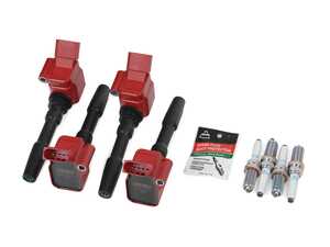 ES#5445215 - ev04isKT - Evo4 ECS Performance Ignition Service Kit - Includes four ECS Performance coil packs, NGK performance spark plugs, and dielectric spark plug boot protector to service your ignition! - Assembled By ECS - Volkswagen