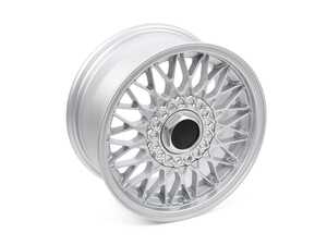 ES#4879393 - BMX7154100 - BMW Maxilite X Spoke Style 15" Wheel - Priced Each - 15x7" ET24 4x100 57.1CB - Silver - Maxilite Wheels - BMW