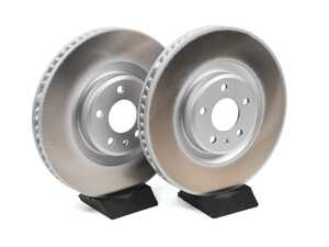 ES#4736799 - 95B615301ABKT1 - Front Brake Rotors - Pair (350x34) - Restore the stopping power in your vehicle. OEM Supplier! - SHW Performance - Porsche
