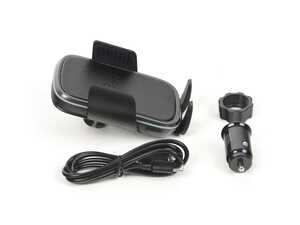 ES#4491471 - CM2.90040BL - AutoGrip Wireless Induction Charger - Black Leather - A wireless charge and phone mount in one - compatible with all Rennline ExactFit phone mounts! - Course Motorsports - Audi BMW Volkswagen Mercedes Benz MINI Porsche