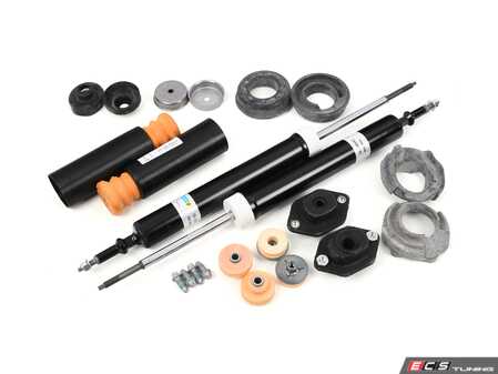 ES#4305129 - e9xrshrKT - B4 Rear Shock Absorber Kit - Includes shocks, mounts, and hardware for a complete install - Assembled By ECS - BMW