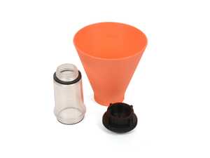 ES#5435352 - MMTL-SOOF-BMW - Screw On Oil Funnel - The Mishimoto Direct-Fit Oil Funnel Kit is engineered to eliminate the mess and frustration typically associated with oil changes on European vehicles. - Mishimoto - Audi BMW Mercedes Benz