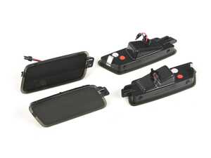 ES#4875892 - EL311.SMOKED - Rennline LED Side Marker Lights - Smoked - Bumper-mounted LED side markers to replace your factory amber units - Rennline - Audi