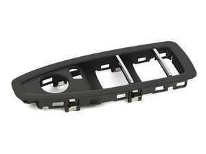 ES#3029167 - 51417403892 - Driver's Side Window Switch Cover - Black - Replacement trim for your front driver's side mirror switches - Genuine BMW - BMW