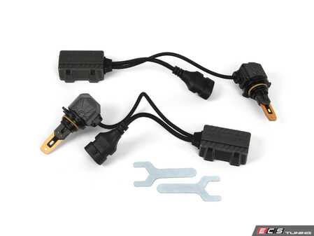ES#4766085 - led2040KT - 2Stroke 4.0 9006 LED Conversion Kit (Pair) - Set of 2 2,600lm, 40W combined LED headlight bulbs - Morimoto - Audi BMW Volkswagen Mercedes Benz MINI Porsche