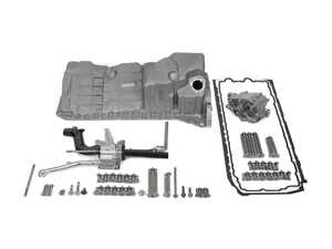 ES#4658912 - s55panpumpupgKT - S55 Oil Pan & Pump Kit - Prevent oil starvation when cornering! - Assembled By ECS - BMW