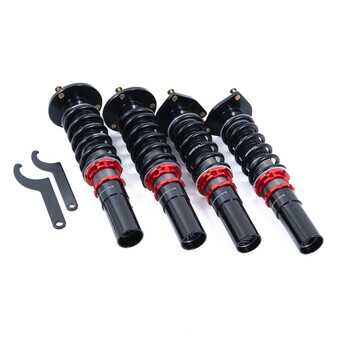 ES#5445616 - S201 - Rennline Sport+ Performance Coilover Suspension System - 981/982 - Take control of your ride while going low with Rennline sport-tuned coilover system! - Rennline - Porsche