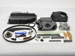 ES#5435556 - CKP0230sd - Timing Chain Kit - Select Plus *Scratch And Dent* - Includes chains, tensioners, rails, timing covers, cam bridge, cam adjuster, oil pump chain & tensioner, oil pan, drive belt, gasket sealant and necessary hardware - Scratch & Dent - Audi Volkswagen