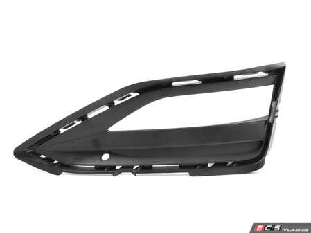 ES#3533822 - 17A853666A9B9 - Satin Black Fog Light Trim - Right  - Factory replacement - Genuine Volkswagen Audi - Volkswagen