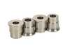 ES#4475403 - F8X-1BLCASB - Rear Lower Control Arm Cup Subframe Bearing Set - E9X M3/E82 1M - by eliminating rubber from a critical feedback area of the car, you gain control over the tires behavior and thereby confidence behind the wheel at the limit - Fall Line - BMW