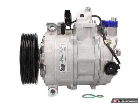 ES#3492336 - 4E0260805F - A/C Compressor - New compressor with clutch assembly - Get your A/C back in working order! - Nissens - Audi