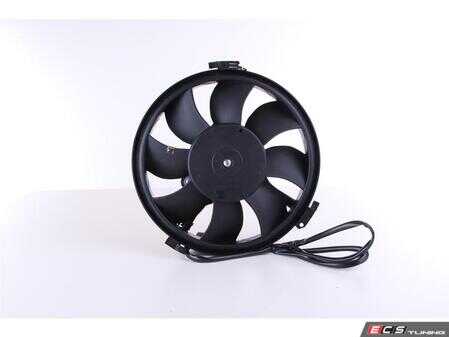 ES#3492546 - 8D0959455R - Auxiliary Fan Assembly - 280mm - 300W with round 2 pin connector - Nissens - Audi Volkswagen