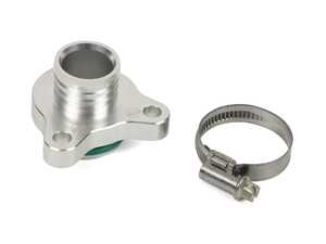 ES#4759558 - VTT-N54-COOLANT9 - VTT N54 "Mickey Mouse" Cylinder Head Adapter W/ O-ring And Clamp (No Hose) - Vargas Turbo Technologies - BMW